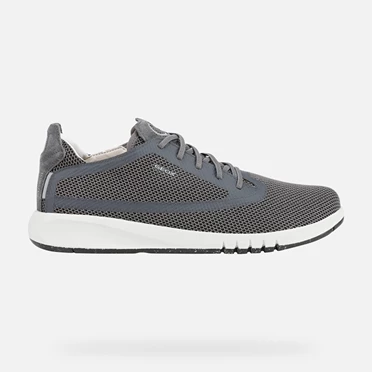 Geox Aerantis Sneakers Herre Mørkegrå | HCF-468573