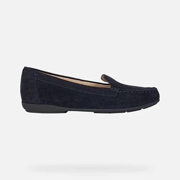 Geox Annytah Loafers Dame Mørkeblå | XAJ-305289