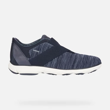 Geox Nebula Sneakers Herre Mørkeblå | FVN-736580