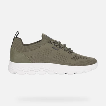 Geox Spherica Sneakers Herre Grå | JIE-179045