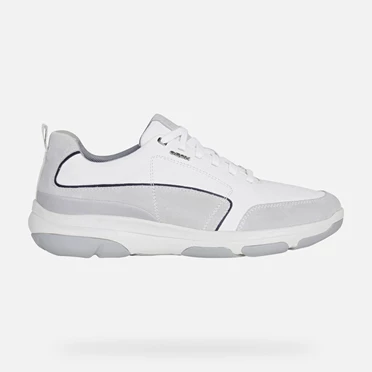 Geox Xand 2 Sneakers Herre Hvide | PVO-064153