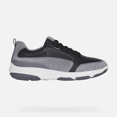 Geox Xand 2 Sneakers Herre Sort | DCR-130428