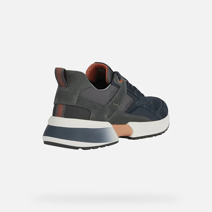 Geox Naviglio Abx Sneakers Herre Mørkegrå | TCB-549273