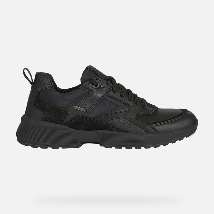 Geox Naviglio Abx Sneakers Herre Sort | YFX-450197