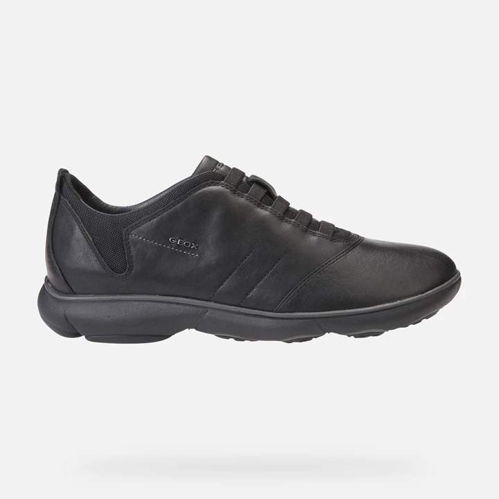 Geox Nebula Sneakers Herre Sort | VTE-048917