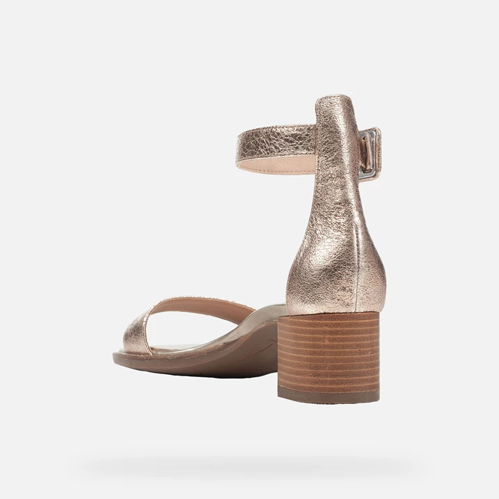 Geox Sozy Sandaler Dame Hvide Hvide | DXI-047129
